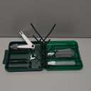 Willow Travel Cleaning Kit & Drying Rack - 5-Pack Cleaning Rack and Brushes for Breast Pump Parts and Bottles - Breastfeeding Essential (Green)