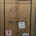 HOMECOOKIN Wood Bathroom Mirrors for Wall Mounted, 20" x 30" Rustic Wood Frame Wall Mirrors Decorative for Living Room or Bedroom Vanity Mirror (Natural) HH