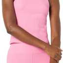 EleVen by Venus Williams Women's Stay Glossy Tank (Pink, L)