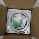 VIWINVELA Dryer Vent Hose Connector Kit - Dryer Vent Wall Plate - Dryer Duct Connector Wall Vent with Quick Connect & Disconnect Dryer Dock Connector (Dryer Vent Connector)