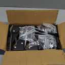 SPACECARE Workbench Casters kit 900Lbs Heavy Duty Quick Release 2 Mounting Options Retractable Workbench Stepdown Caster Wheels Adjustable Polyurethane Durable Steel Construction (Set of 4)