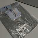 Hanging Jewelry Organizer for Closet with Swiveling Hanger, 17 x 30 In, 80 Clear Pockets Jewelry Organizer Hanging for Jewelries, Earrings, Accessories (Beige) (1, Gray)