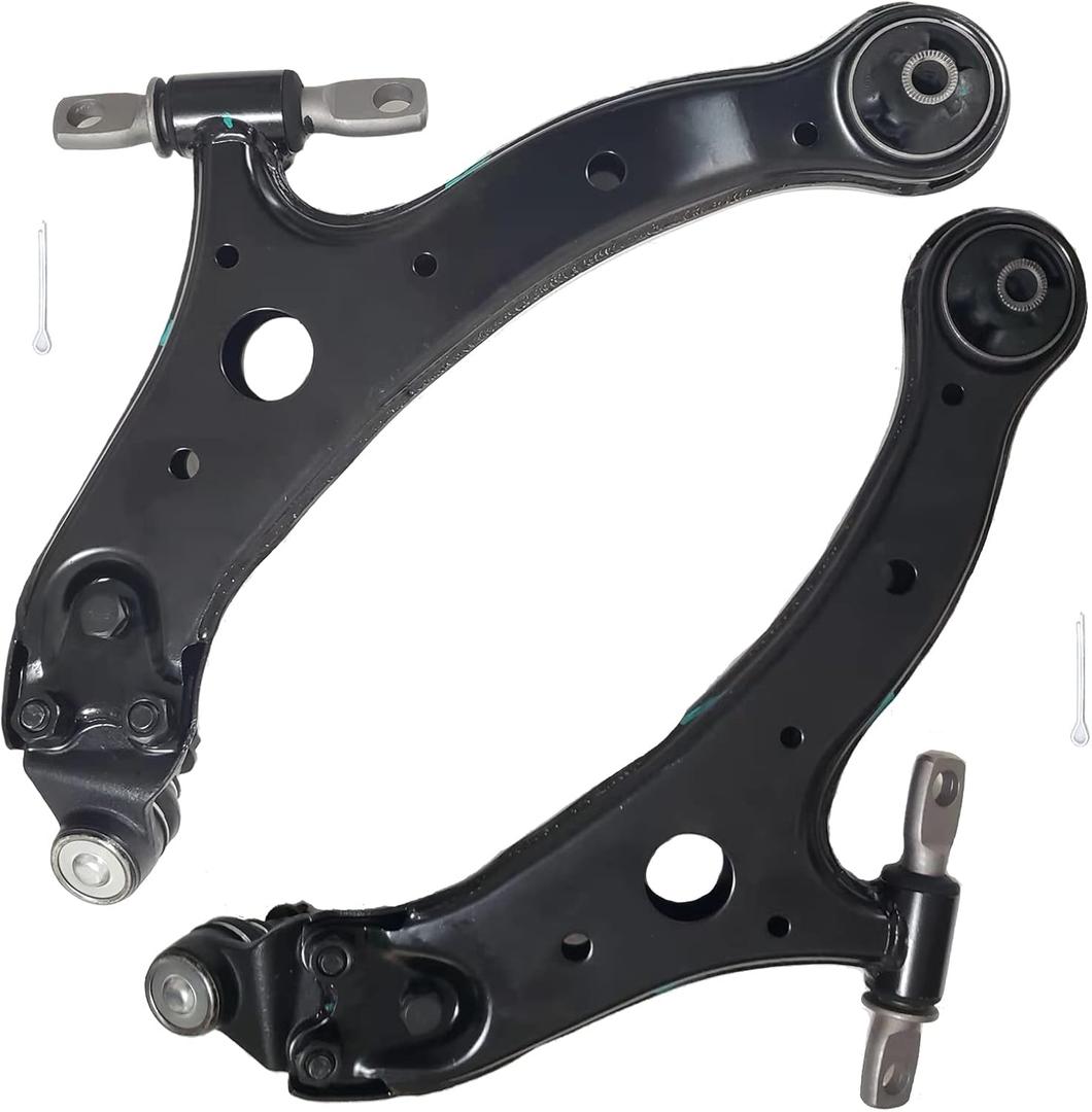 2pc Front Lower Control Arm Kit K620333 K620334 for Toyota Camry 2002-2006, Highlander 2004-2007, Solara 2004-2008, Suspension Control Arms for Lexus ES330/RX330 2004-2006, RX350 RX400h ES300