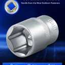 Orion Motor Tech Ball Joint Separator, Ball Joint Removal Tool for Separating Ball Joints Arms Tie Rods on Most Cars and Light Trucks, Ball Joint Puller and Extractor with 1/2" Socket