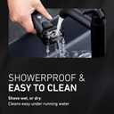 Panasonic Electric Razor for Men, Electric Shaver for Men, ARC5 with Premium Automatic Cleaning and Charging Station, Wet Dry Shaver, Cordless Razor, with Pop-Up Trimmer ES-LV97-K, Black