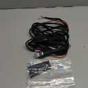 Wiring Harness 2 Lead, Nirider 12V 40A Rocker Switch Relay Fuse Nylon Wiring Harness Kit for LED Light Bars Fog Lights Work Lights Driving Lights Offroad LED Pods Wire Kit for Truck UTV ATV Boat