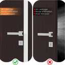 T-Shaped Silicone Door Weather Stripping for Side, 1.97 in x 40 Ft Door Draft Stopper Shower Seal Strip for Door Frame & Windows and Shower Sweep Gaps(White)