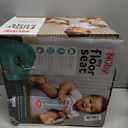 Nuby My Floor Seat - Portable Baby Chair with Soft Foam Cushion, Safety Harness, and High Back Design - 4+ Months - Gray