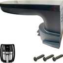 Air Fryer Handle Replacement Parts for 6QT Gourmia GAF698 Air Fryer, Premium Air Fryer Handle for Gourmia 6QT Air Fryer, Ergonomic Design, Dishwasher Safe