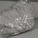 Wrap Around Dust Ruffle Bed Skirt - French Grey - for King Size Beds w/ 12 Inch Drop - Easy Fit Elastic Strap - Adjustable Pleated Bedskirt w/Brushed Fabric - Wrinkle Free, Women, Men, Kids & Teens