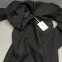 Yidarer Women's Winter Wool Coat Mid-Long Notch Lapel Single Breasted Peacoat Casual Trench Coats Outwear (Black)