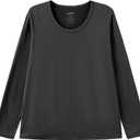 HODOSPORTS Boys Thermal Underwear Set Kids Winter Base Layer Fleece Lined Compression Shirt Pant (Gray, L)