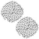 2 Sets 6/7/8 Speed Bike Chain, Bike Chain for Road Mountain Racing Cycling