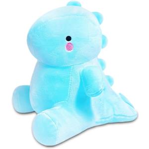 10 Inch Blue Dinosaur Stuffed Animal Plush Toys, Cute Dinosaur Stuffed Animals for Boys and Girls, Kawaii Dino Plushies, Dino Plush Toys for Classroom Prizes, Birthday Gifts, Party Favors
