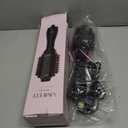 Hair Dryer Brush Blow Dryer Brush in One, Upgraded 4 in 1 Hair Dryer and Styler Volumizer with Negative Ion Anti-frizz Ceramic Titanium Barrel Hot Air Hair Straightener Brush