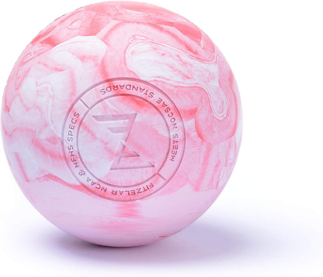 Massage Lacrosse Balls for Myofascial Release, SGS Certification, Massage Deep Tissue for Back and Shoulder, Trigger Point Therapy, Muscle Knots, Relieving Muscle Pain (Pink)