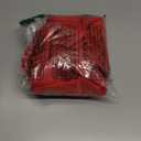 YMDUCH Women's Sexy Sleeveless Halter Neck Backless Cocktail Party A-Line Mini Dress (Medium, Red)