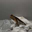 ANRODUO Ivory White Velvet Curtains 108 Inches Long Blackout Thermal Insulated Soundproof Curtain Privacy Room Darkening Curtains Pinch Pleat Window Drapes for Bedroom Living Room Set of 2, Size: 52"W x 108"L