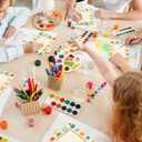 Geelin 24 Set Winter Wooden Picture Frame for Craft 4 x 6 Inch DIY Wood Photo Frames Bulk Unfinished Standing Paintable Photo Craft for Winter Gift Home Table Decor