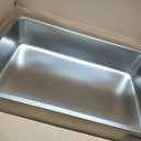 Stainless Steel Litter Box, 28" X 20" X 6" Steel Litter Box XXXL No Smell, Extra Large Metal Litterbox for Big Cat, Multiple Cats, Non Stick, Easy Cleaning