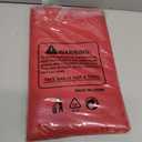 Smiry Rectangle Tablecloth 60x84 Inch, Waterproof Damask Table Cloth, Snowflake Patterns Fabric Table Covers for Parties, and Holiday Dinner, Red