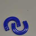 Long Tow Hook Covers for Silverado 1500 2007-2026/GMC Sierra 1500 2007-2019, Front Tow Hooks Covers Compatible with Chevrolet Silverado 1500 Accessories Blue (Not fit Verticle Tow Hooks)