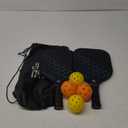 Pickleball-Paddles-Set of 4 or 2 Rackets by JoncAye, USAPA Approved Pickle-Ball Equipment with Balls, Bag, Accessories, Fiberglass Graphite Pickleball Racquet Set for Men, Women, Kids, Adults