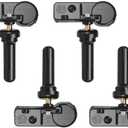 TPMS Sensor,GM 315Mhz Tire Pressure Monitoring Sensor Compatible for Chevy Silverado GMC Cadillac Buick Pontiac Saturn Hummber Saab Replace#13598771 13598772 13586335 13581558 4 Pack