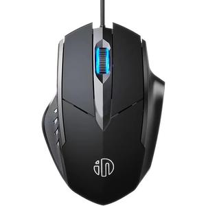 USB Computer Mouse Wired, Silent Click Corded Mouse 3-Button Wired Optical Mouse, Office and Home Mice, Ergonomic Shape for Windows Computers, Macs, iPad, PC and Laptops