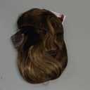 BARSDAR Wavy Clip in Hair Extensions - 20 Inch Highlight Clip in Hair Extensions for Women - 5PCs Thick Soft Synthetic Hairpieces Daily Party Halloween - Brown & Caramel Blonde