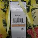 Jessica Howard Women's Style Maxi Sleeveless Chiffon (Yellow, 12/L)