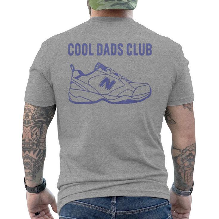 Cool Dads Club New Shoe Dad Parody Father's Day Men's T-shirt Back Print
 4XL