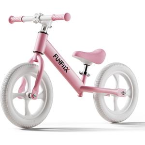 Toddler Balance Bike for 2 to 5 Year Old: Baby Bikes for 2 3 4 5 Years Old Kids - Toddlers Bicycle No-Pedal for Under 6 Age Boy Girl - Training Toys Cycle Outdoor Birthday Gifts for Boys Girls (pink)
