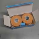 OK TAPE 4 Rolls Athletic Tape, Sports Tape for Injuries, Rigid, Easy Tear Medical Tape, Wrist Tape, No Sticky Residue | Secure Ankle, Finger, Knee- 1.5inch x 15yards (Beige)