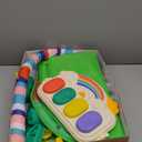 Baby Gym & Play Mat, Tummy Time & Activity Mat Toys, Infant to Toddler Play Piano Mat, 0-12 Months (Green)