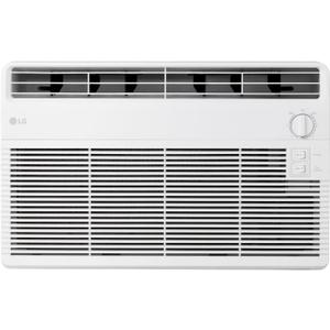 LG 5,000 BTU Window Air Conditioner, Cools 150 Sq.Ft. (10' x 15' Room Size), Quiet Operation, 2 Cooling & Fan Speeds, 2-Way Air Deflection, Washable Filter, 115V