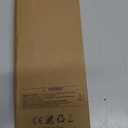 GenSwin Flameless Taper Candles with Remote Timer, Real Wax LED Flickering Candlesticks Battery Operated 3D Wick for Wedding, Party, Home(Ivory, 9.84", Set of 3)