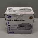 CILI Cordless Neck Massager Pillow with Heat, Shiatsu Neck Massager for Pain Relief Deep Tissue,Heated Massage Pillow for Travel,3 Adjustable Intensity,Gifts for Women Men Mom Dad