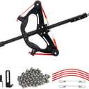 Compound Slingshot that Shoots Steel Balls with Continuous Shooting