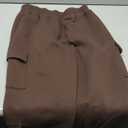 Aleumdr Womens Sweatpants Cargo Joggers Baggy Sweat Fall Pants Athletic Cotton Fleece Lined Casual Pants with Pockets, L