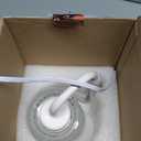 Shering Candle Warmer Lamp with Timer Dimmable, Gift Box, Gifts for Her, Birthday Gifts for Women, House Warming Gift New Home Decor, Wax Melt Warmer for Scented Jar Candles (Clear-white)