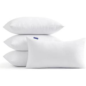 MIULEE 12x20 Inch Throw Pillow Insert Set of 4,Premium Pillow Stuffer Sham Rectangle for Decorative Cushion Bed Couch Sofa