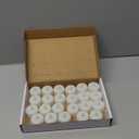 Amagic 24 Pack Timer Tea Lights Candles Battery Operated Candles with 6H Timer, Auto On Daily, Flickering LED TeaLights for Wedding, Table Centerpiece, Home Decor, Christmas, Halloween, White Base