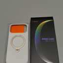 TORRAS Q3 Silicone for iPhone 17 Pro Max Case Stand, Fit for MagSafe, Liquid Silicone Soft Cozy Grip, 360 Spin Magnetic Stand, Camera Control, Protective Case for iPhone 17 Pro Max, Ivory Gold