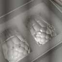 Kitcom Crystal Taper Candle Holders Multiple Faceted Designed Hand Cut Crystal Holders Wedding Banquet Decorations for Home W2.4xH1.8Inches Pack of 2, Comes with Gift Box