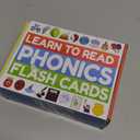 Phonics Flash Cards - Learn to Read in 20 Stages - Digraphs CVC Blends Long Vowel Sounds - Games for Kids Ages 4-8 Kindergarten First Second Grade Homeschool Educational Study Activity
