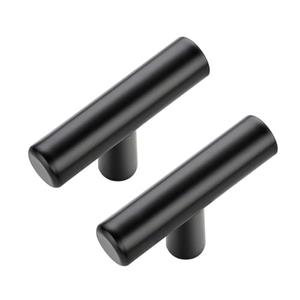 JOY DECOR Cabinet Knobs, Black Cabinet Handles, 2in Kitchen Cabient Knobs, Single Hole Drawer Knobs for Dresser Drawers