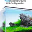 NICREW ClassicLED Plus LED Aquarium Light with Timer, 21 Watts, for 30 to 36 Inch Fish Tank Light, Daylight and Moonlight Cycle