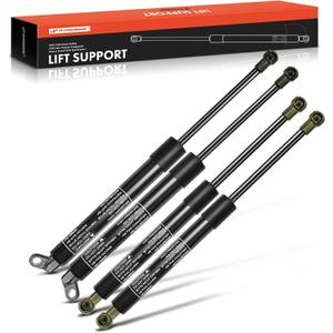 A-Premium Hood and Tailgate Rear Trunk Lift Supports Shock Struts Replacement for BMW E38 740i 1994-2001 740iL 750iL 1995-2001 Non Aluminum Hood 4-PC Set