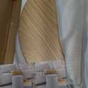 Get Set Style Round Side Table, 19.69-Inch Small Round End Table for Small Spaces, Accent Side Table, Modern Coffee Table, Wood End Table for Living Room or Bedroom Nightstand (Natural Finish)